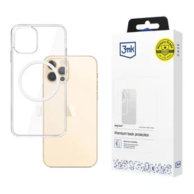 3MK MagCase iPhone 12/12 Pro skaidrus