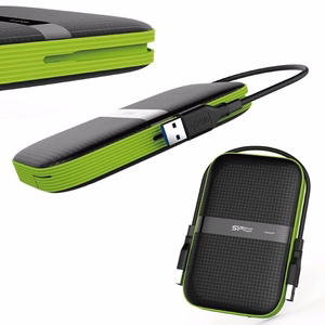 Silicon Power Armor A60 išorinis kietasis diskas 1000 GB Juoda