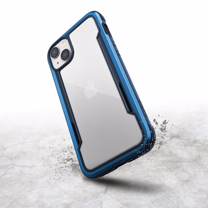 Raptic X-Doria Shield dėklas iPhone 14 Plus šarvuota mėlyna danga