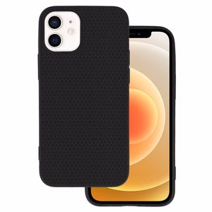 Tel Protect Liquid Air Case dėklas telefonui Iphone 12 Mini juodas