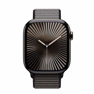 Crong Nylon sportinis Apple Watch dirželis, 44/45/46/49 mm, nakties pilka