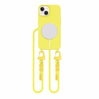 Tech-Protect Magnecklace MagSafe dėklas iPhone 14 geltonas