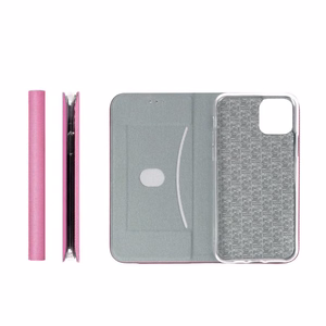 SENSITIVE knygos dėklas telefonui SAMSUNG A40 šviesiai rožinis