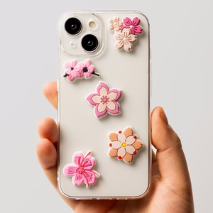 3D Sticker rožinis blossom 5pcs set