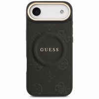Guess Peony Hot Stamp MagSafe dėklas telefonui iPhone Air – juodas