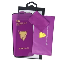 Apsauginis stiklas OG Premium Motorola Moto G56 5G su juodu rėmeliu