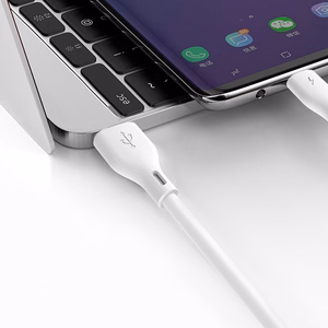 Dudao L2L USB-A / Lightning 3A kabelis 2m - baltas