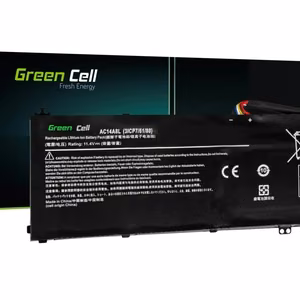 Green Cell AC54 AC14A8L AC15B7L baterija Acer Aspire Nitro V15/V17/VX/Spin 3, 3800 mAh, 11.4 V