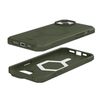 UAG Essential Armor Magnetinis dėklas telefonui iPhone 15 Plus - žalias