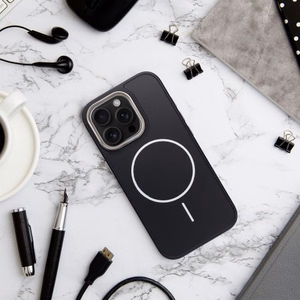 FRAME MAG COVER Dėklas telefonui, suderintas su MagSafe, SAMSUNG S26 Edge juodas