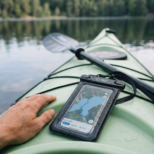 Tech-Protect UWC7 vandeniui atsparus dėklas 6,9" - juodas