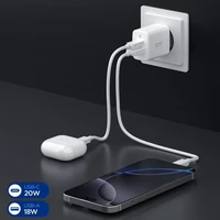 Spigen Essential EE202EU 20W sieninis ikroviklis - Baltas