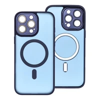 VARIETE MAG COVER Dėklas telefonui su MagSafe SAMSUNG S25 - mėlynas (m)