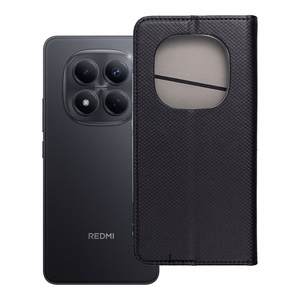 SMART CASE Book skirtas XIAOMI Redmi Note 15 Pro 5G, juodos spalvos