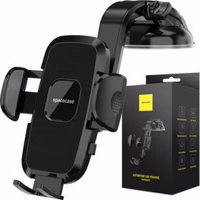 Spacecase Automobilinis laikiklis SC18 Universal Dash juodas