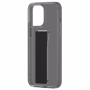 Uniq dėklas Heldro Mount su stovu iPhone 15 Pro 6.1" dūminis