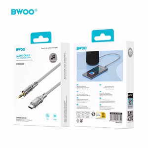BWOO AUX Laidas Type C to 3.5mm Jack audio AUX074