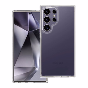 SUPER CLEAR HYBRID dėklas telefonui SAMSUNG S24 Ultra skaidrus