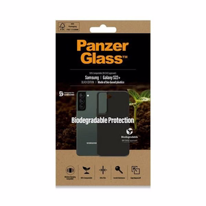 PanzerGlass biodegraduojantis dėklas telefonui Samsung Galaxy S22+ - juodas