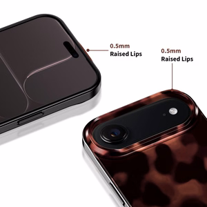 Tech-Protect Lamano MagSafe dėklas iPhone Air telefonui - juodas ir raudonas