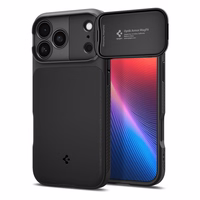 Spigen Optik Armor Magnetinis dėklas telefonui iPhone 17 Pro - juodas