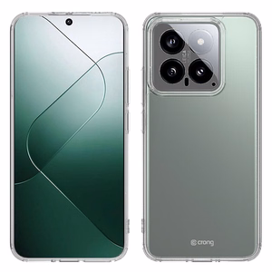 Crong Crystal Shield Cover dėklas, skirtas Xiaomi 14, skaidrus
