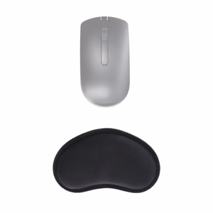 Ergonominis riešo kilimėlis 130 x 78 x 25 mm juodas