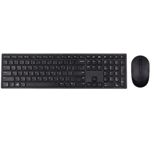 DELL KM5221W klaviatūra Radijo dažnio belaidė QWERTY JAV tarptautinė versija Juoda