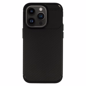 Tel Protect Carbon Elite dėklas telefonui Iphone 14 Pro juodas