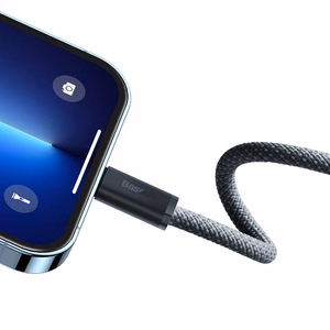 Baseus Dynamic Series kabelis USB-C į Lightning, 20W, 2m (pilkas)