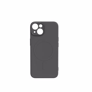 Simple Color Mag dėklas telefonui iPhone 15 6,1\" juodas