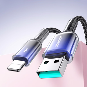 Joyroom S-A42 USB-C - USB-C kabelis 60W 1.2m juodas
