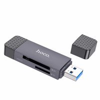 Atminties kortelių skaitytuvas HOCO HB45: SD, TF, USB-A, USB-C
