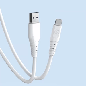 USB laidas Dudao TGL3L, baltas, Type-C, 100 cm (iki 6A)
