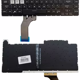 Klaviatūra ASUS G15 G531, G531G, G512, G512L, su RGB pašvietimu, US