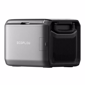 Rinkinys: EcoFlow Glacier 55L nešiojamas šaldytuvas + 298Wh baterija.