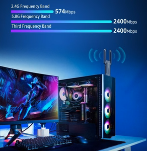 WiFi-USB adapteris, 5374Mbps, 2.4GHz, 5GHz, 6GHz
