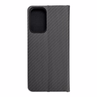 Dėklas telefonui LUNA Book Carbon for SAMSUNG A23 5G - juodas (m)