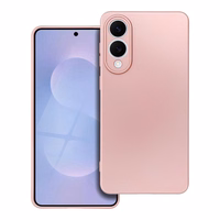 METALLIC dėklas telefonui SAMSUNG S25 Edge rožinis