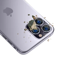 Kameros stiklas iPhone 14 Pro Max / 14 Pro 9H 3mk objektyvo apsaugai Pro serijos objektyvas - violetinis