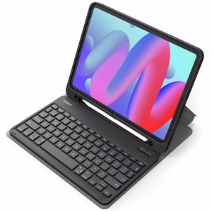Inateck KB04002 Classic dėklas su klaviatūra, skirtas iPad 10.9–11", juodas