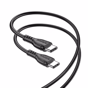 Borofone кабель BX51 Triumph - Type C на Type C - 60W 1 метр чёрный