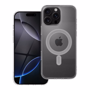 Skaidrus magnetinis dėklas (MID), skirtas IPHONE 16 Pro Max, su MagSafe