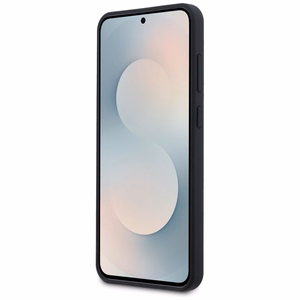 Karl Lagerfeld Silicone Karl & Choupette Heads MagSafe deklas Samsung Galaxy S25 FE - juodas