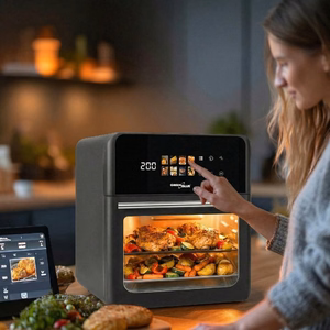 GreenBlue GB950 – karšto oro gruzdintuvė, 10 l, 1800 W, 8 programos