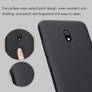 Nillkin Super Frosted Shield dėklas telefonui Xiaomi Redmi 8A - juodas