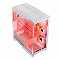 Modecom Volcano SPACE APEX ARGB MIDI „Midi Tower“ Balta