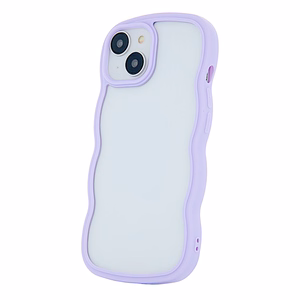 Wave dėklas telefonui iPhone X / XS violetinis