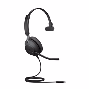 Jabra Evolve2 40 SE MS Mono USB C/A ausinės