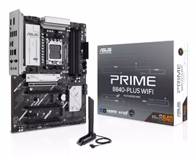 ASUS PRIME B840-PLUS WIFI AMD B840 AM5 lizdas ATX